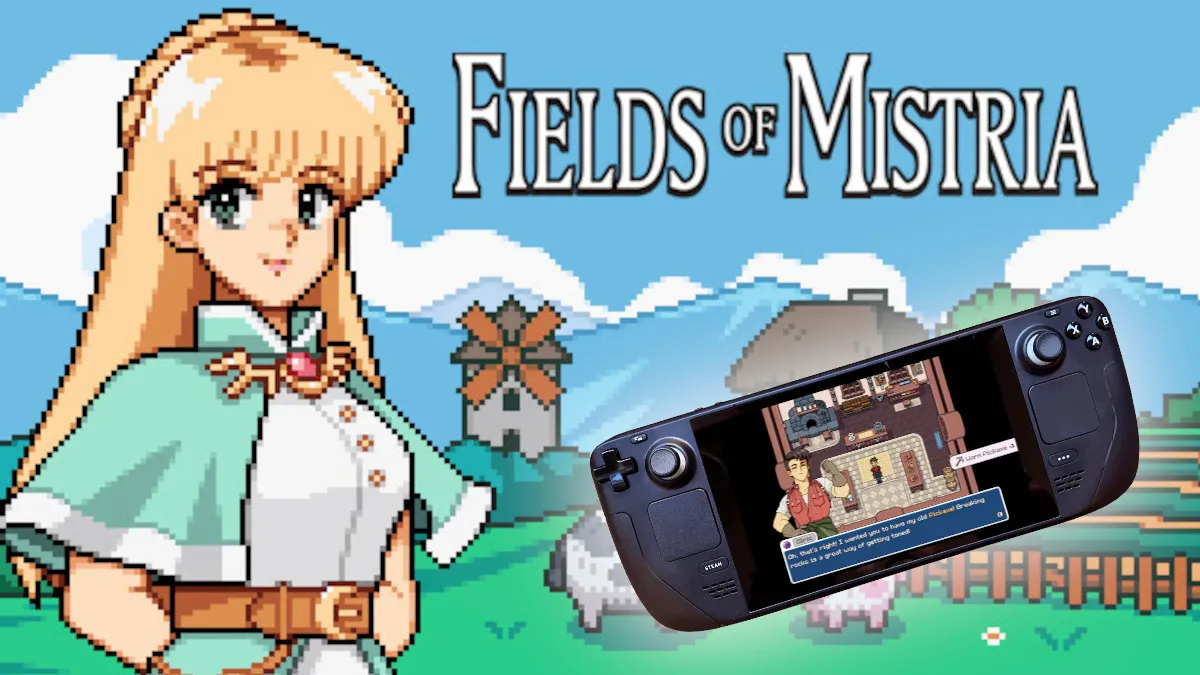 Fields of Mistria is now officially Steam Deck verified