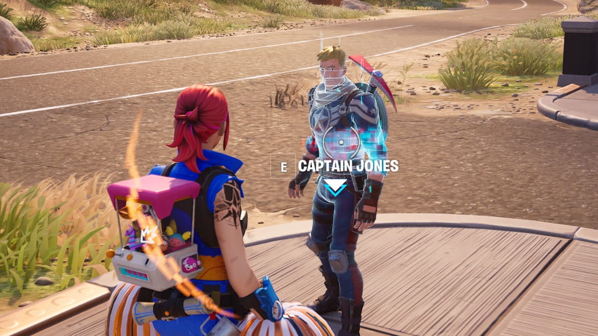 Fortnite Captain Jones NPC