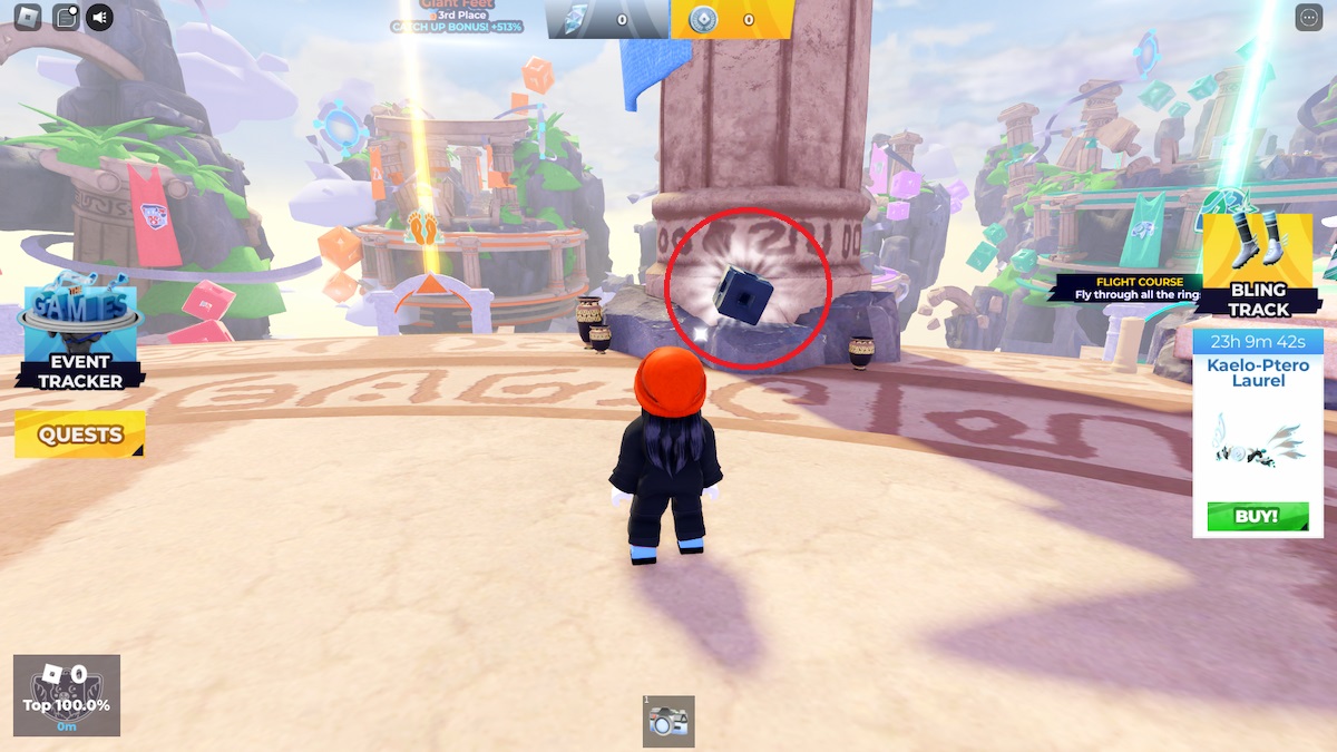 All Logo Tilt locations in Roblox The Games event Hidden Treasure quest