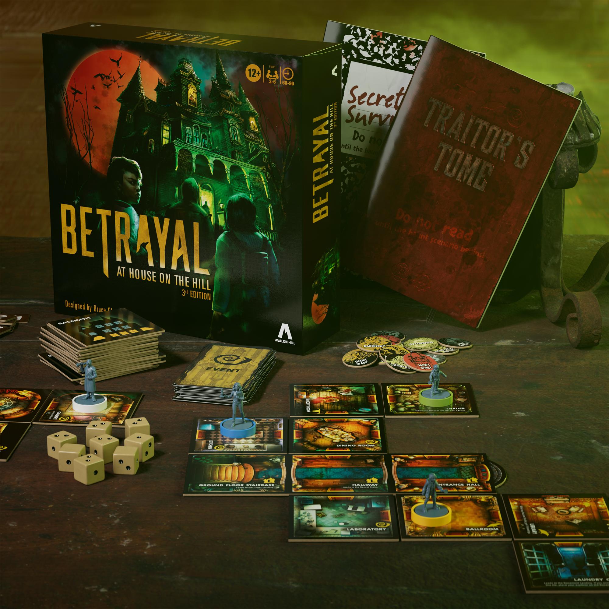 betrayal at the house on the hill board game