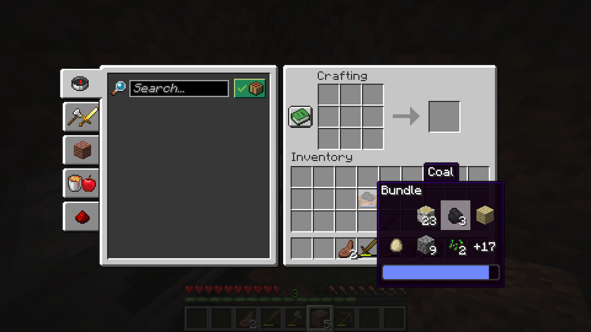 How to craft and use Bundles in Minecraft