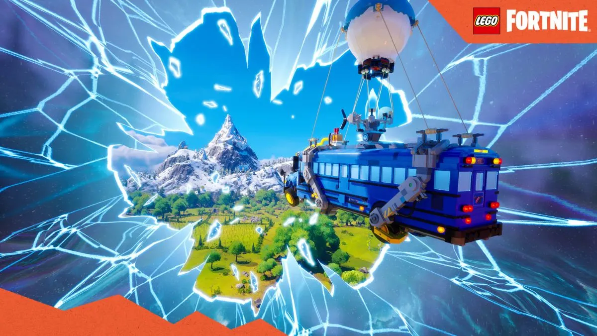 LEGO Fortnite introduces fast travel via Battle Bus