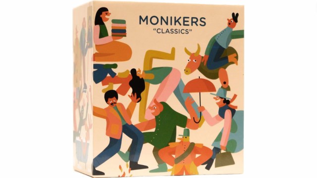 Monikers party game for ten players