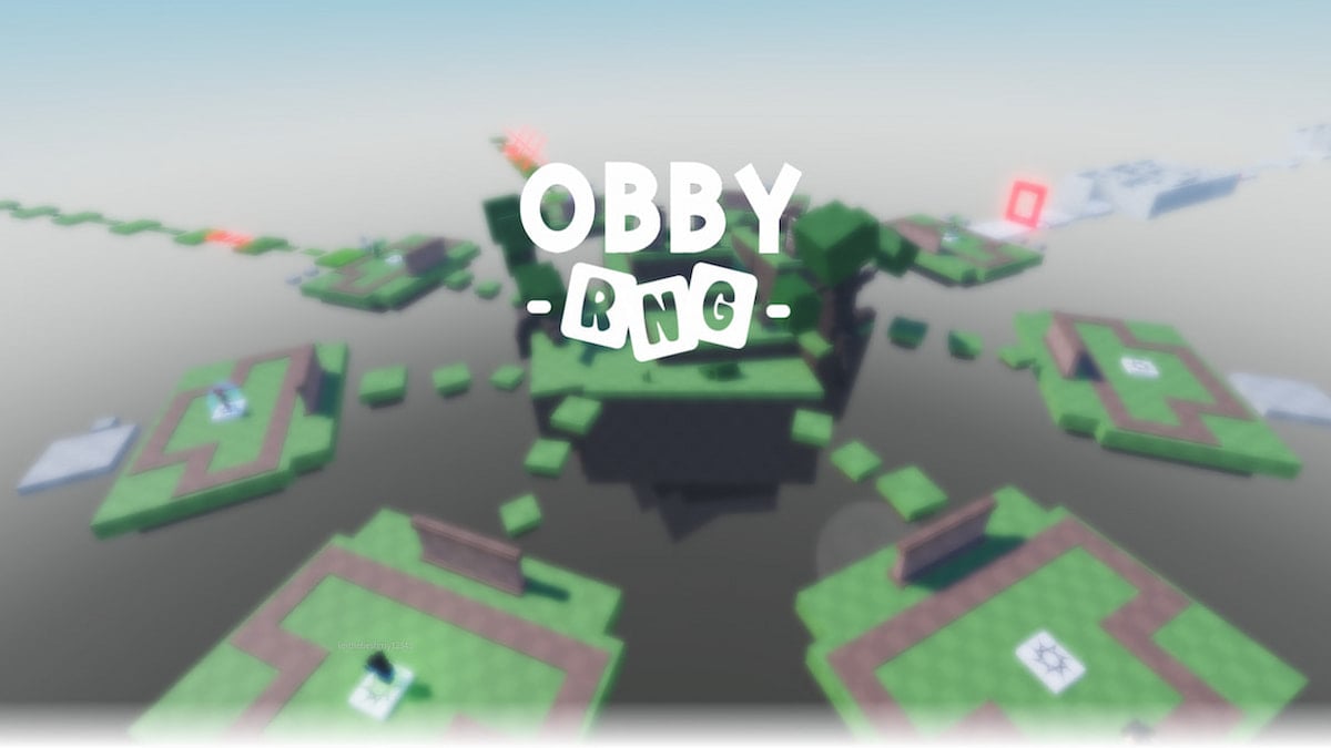 In-game screenshot of Obby RNG.