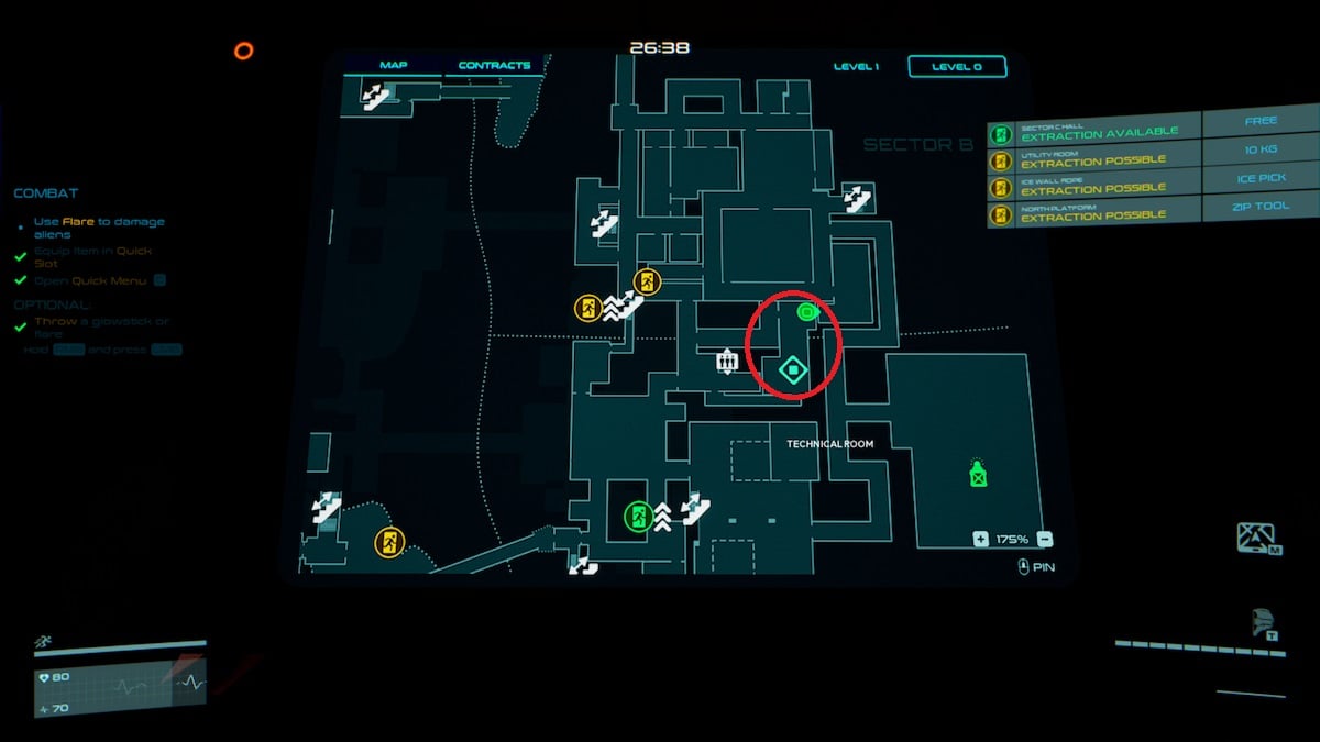 Level Zero: Extraction map