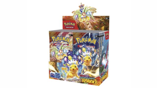 pokemon tcg surgign sparks booster box