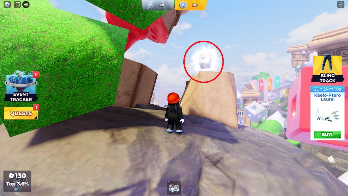 All Logo Tilt locations in Roblox The Games event Hidden Treasure quest