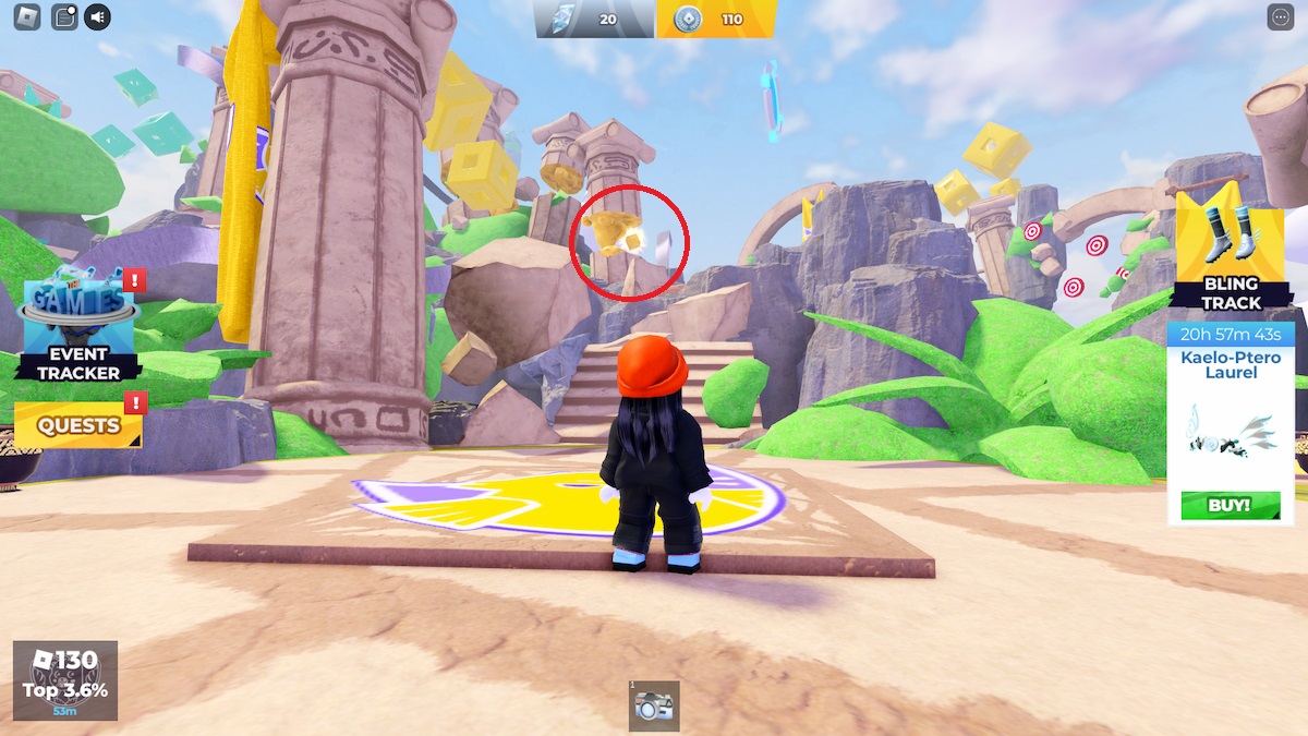 All Logo Tilt locations in Roblox The Games event Hidden Treasure quest