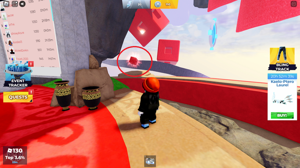 All Logo Tilt locations in Roblox The Games event Hidden Treasure quest