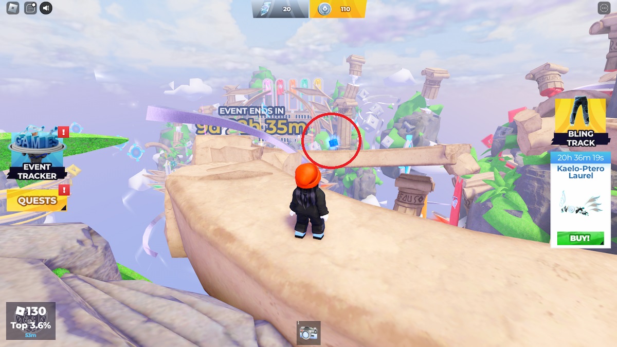 All Logo Tilt locations in Roblox The Games event Hidden Treasure quest