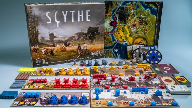 scythe board game without dice