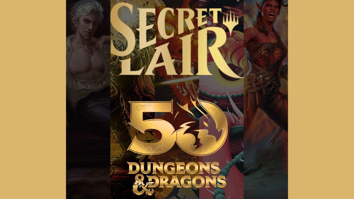 Все карты из супердропа MTG Secret Lair Dungeons & Dragons, посвященного 50-летию игры.