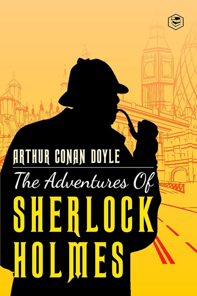 The Adventures of Sherlock Holmes book cover