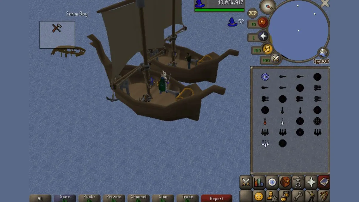 Бои на кораблях старой школы RuneScape и Sailing Alpha 2025, подробно описанные Jagex