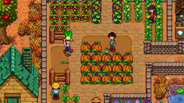 Multiplayer game in Stardew Valley