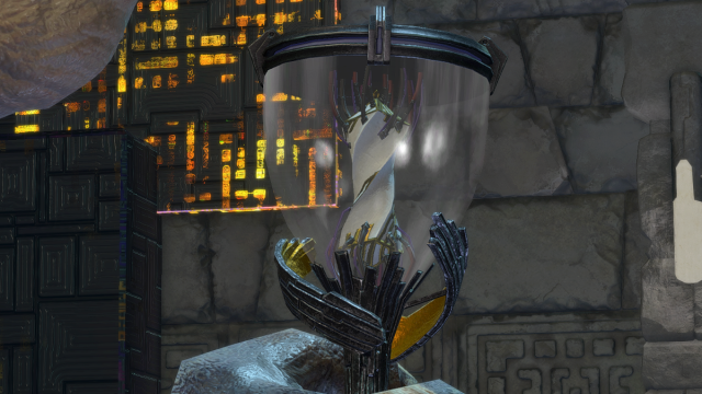 The Key used by the Lalafell to escape the Fifth Umbral Calamity in Final Fantasy XIV