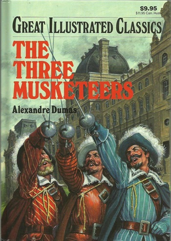 The Three Musketeers book cover