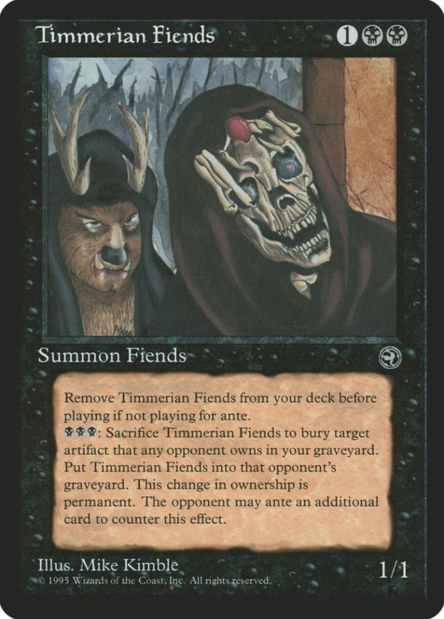 Timmerian Devils mtg