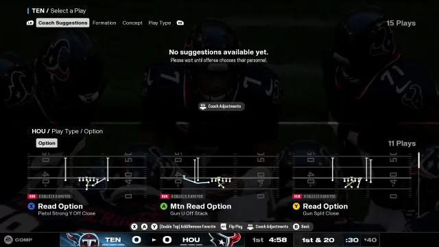 Как освоить опцию чтения в Madden 25