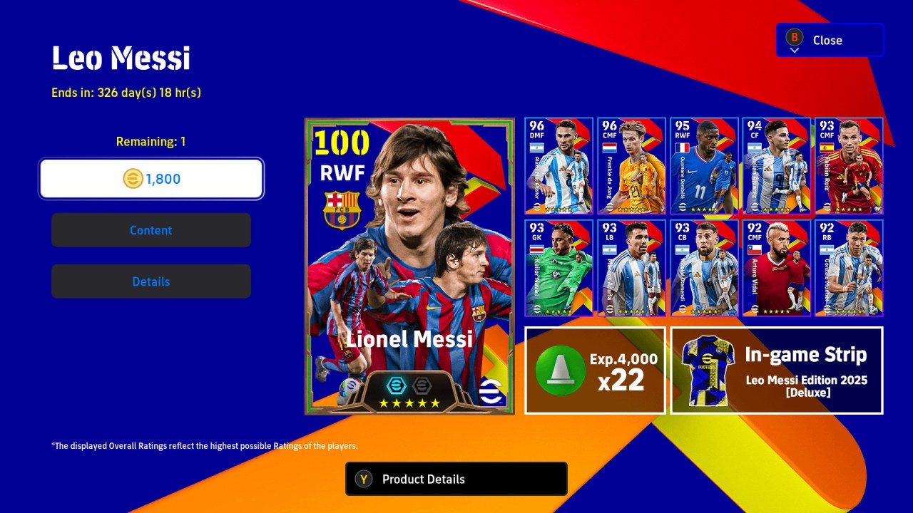 eFootball 2025 Lionel Messi vs Neymar Deluxe bundle Destructoid