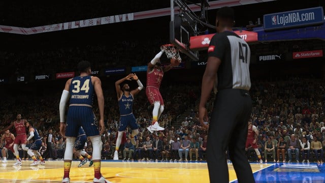 Todos los requisitos de Dunk Animation en NBA 2K25