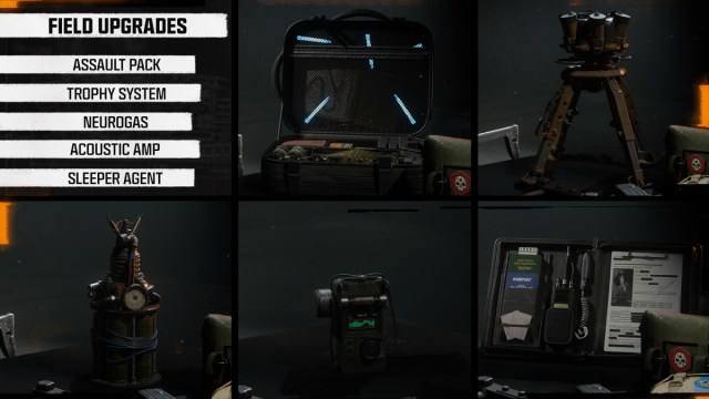 All Equipment and Field Upgrades in Call of Duty: Black Ops 6 beta