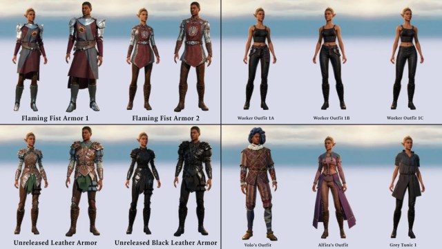 10 best Baldur’s Gate 3 armor and clothing mods