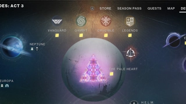 Destiny 2 Ritual Activities