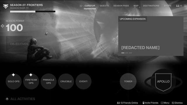 Новый пользовательский интерфейс портала Destiny 2 может помочь новым игрокам разобраться в игре