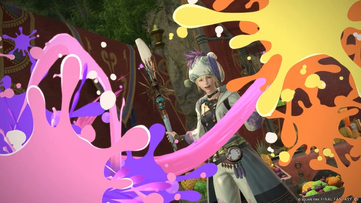 Final Fantasy XIV fan creates the perfect controller for Pictomancer Job, a paintbrush