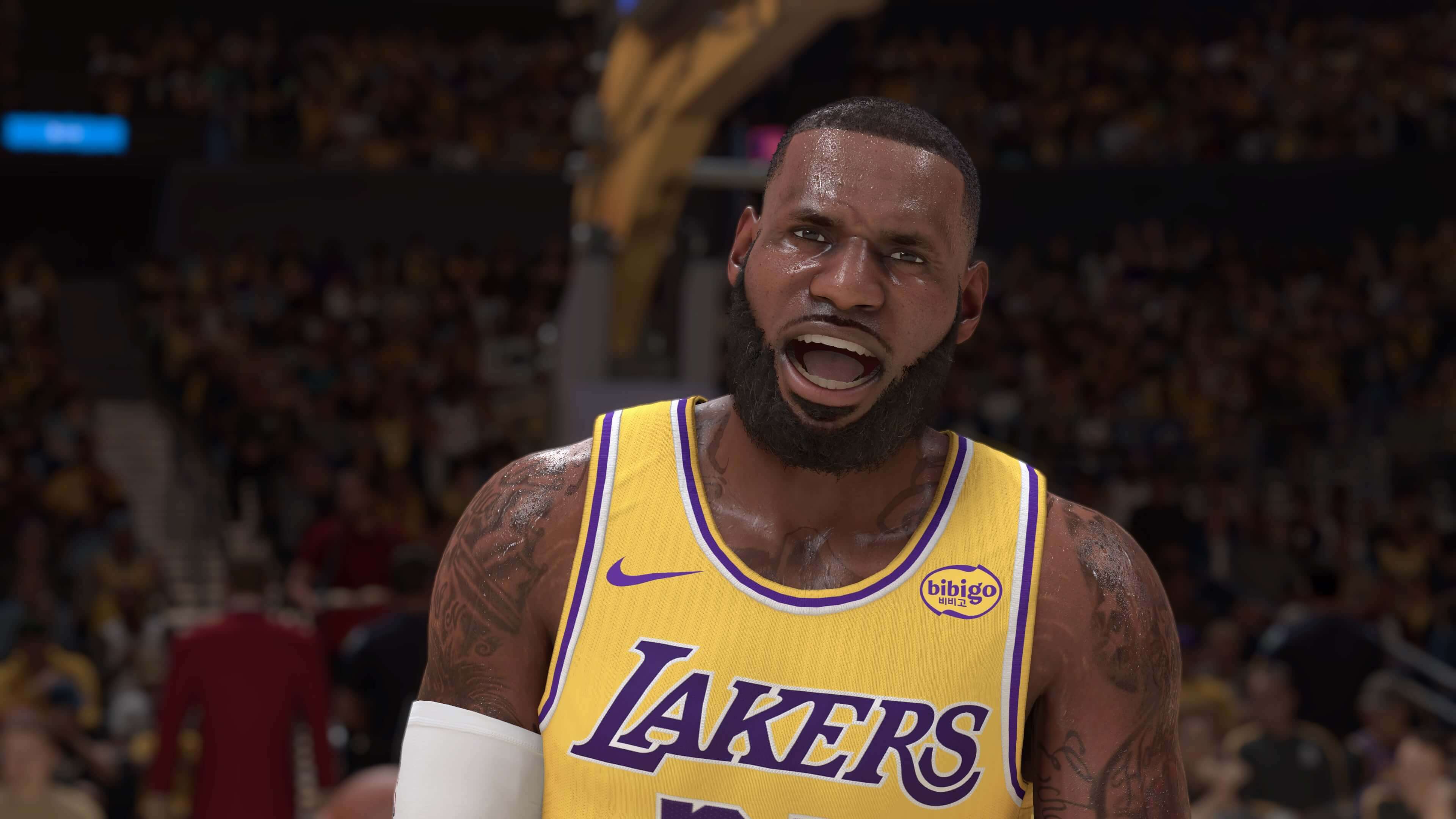 An image of LeBron James in NBA 2K25