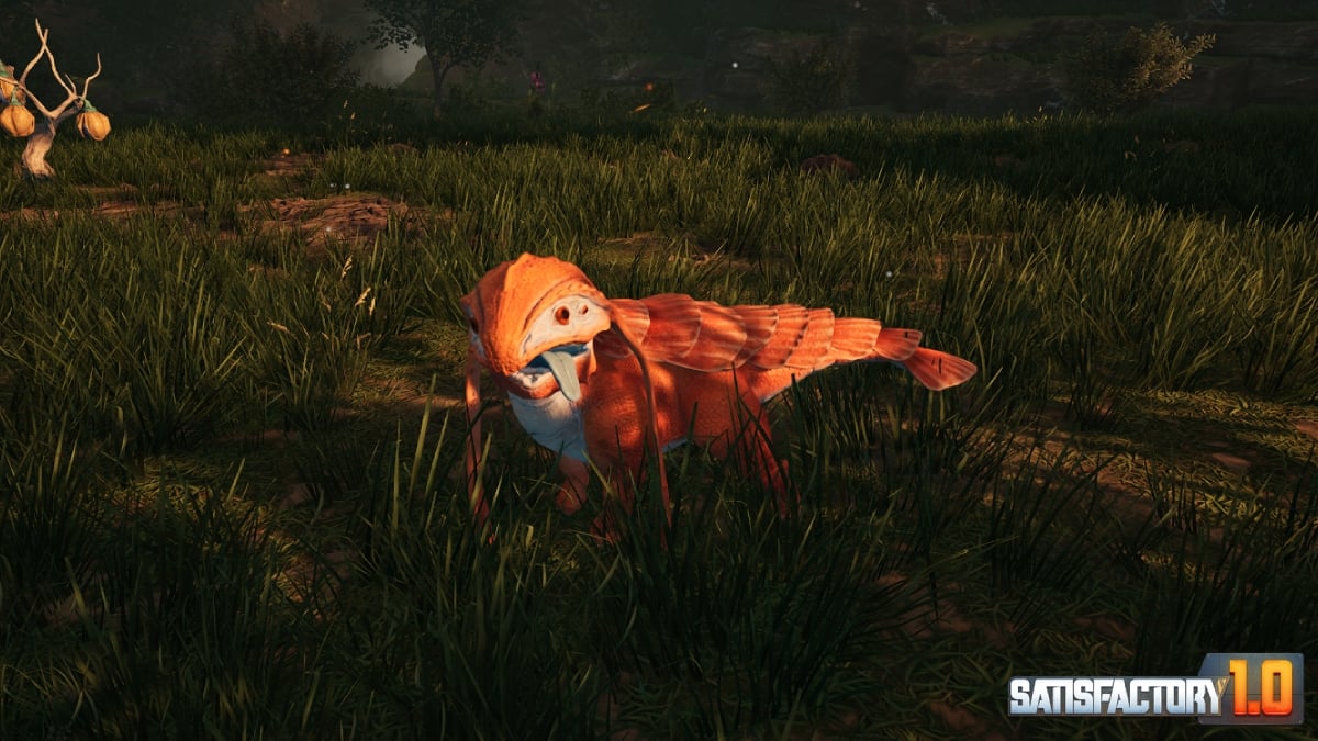 A Lizard Doggo in Satisfactory 1.0