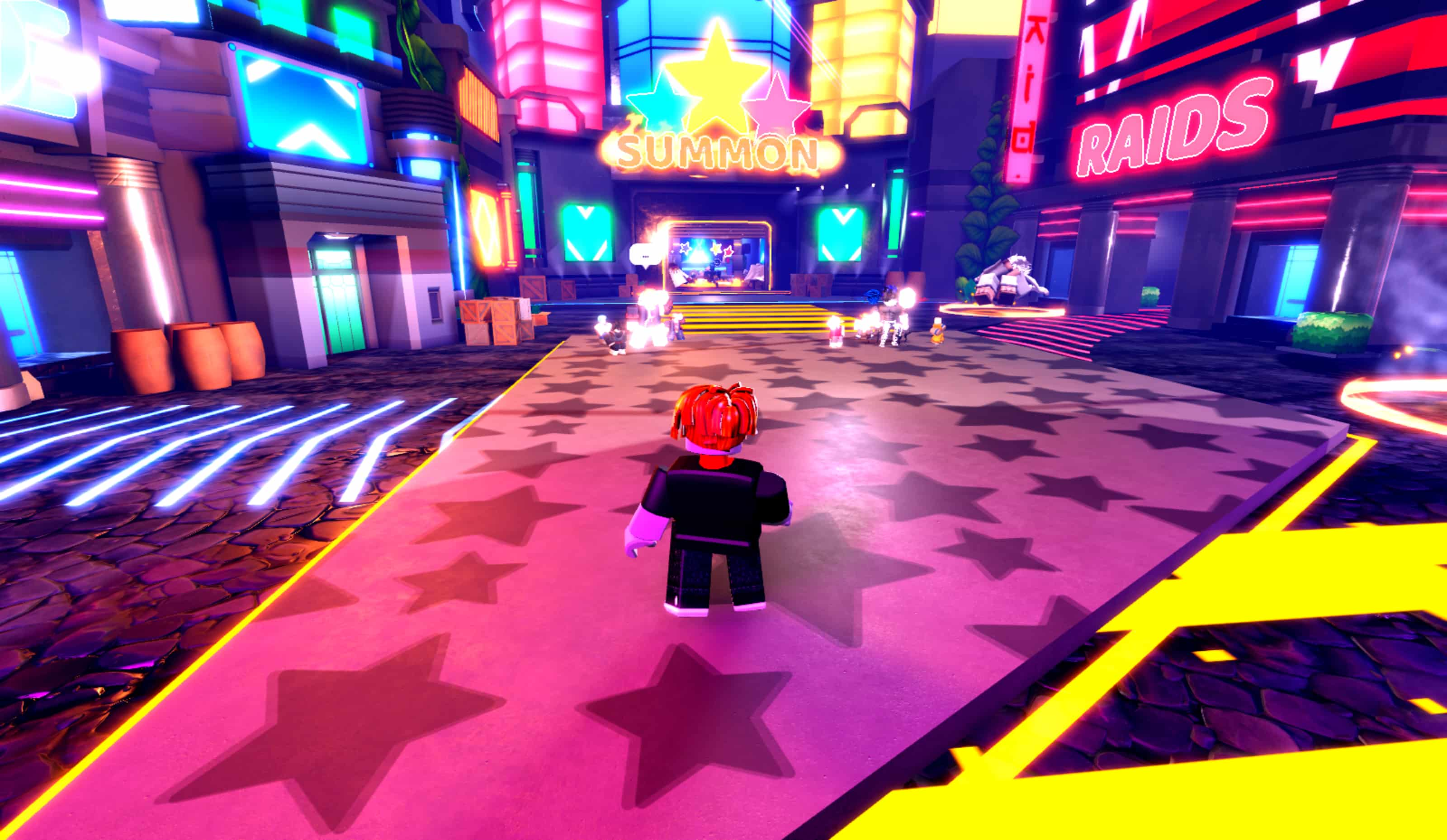 A screenshot of lobby area in Multiverse Tower Defense.