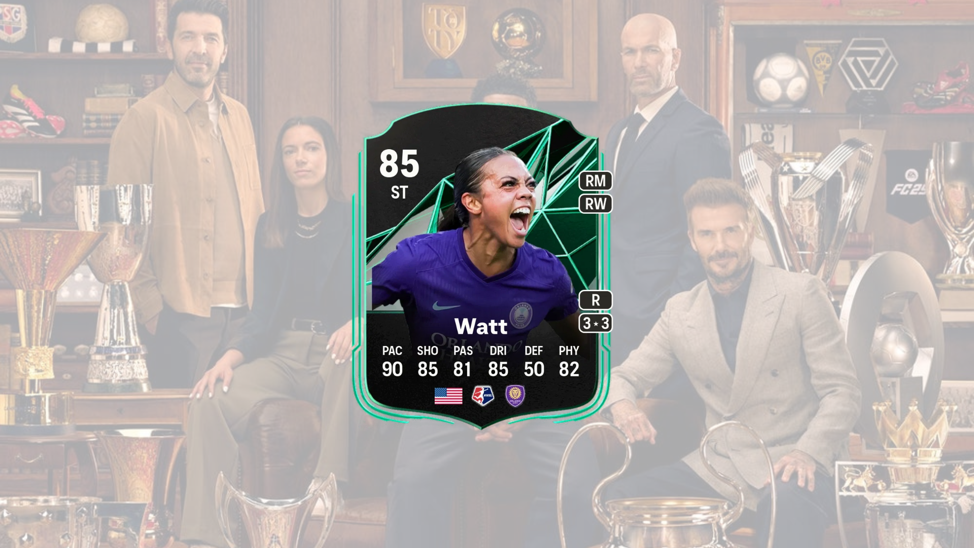 An image of Ally Watt Squad Foundations SBC in EA FC 25