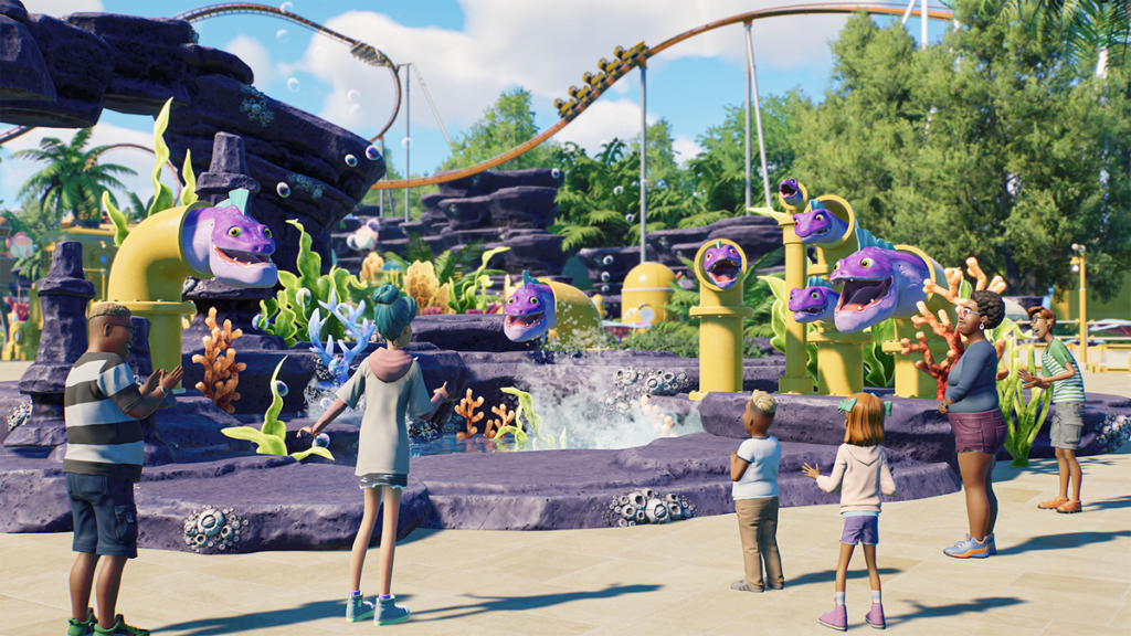 Planet Coaster 2 enters the splash zone with the addition of water parks