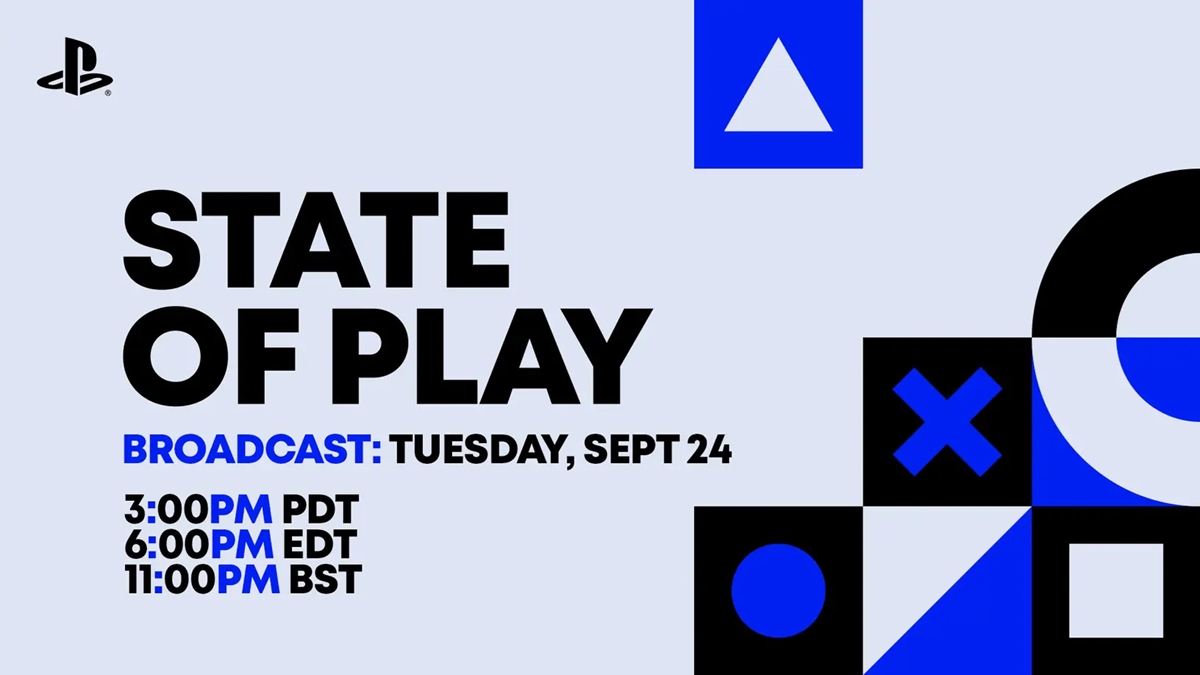 State of Play set for September 24, featuring over 20 titles