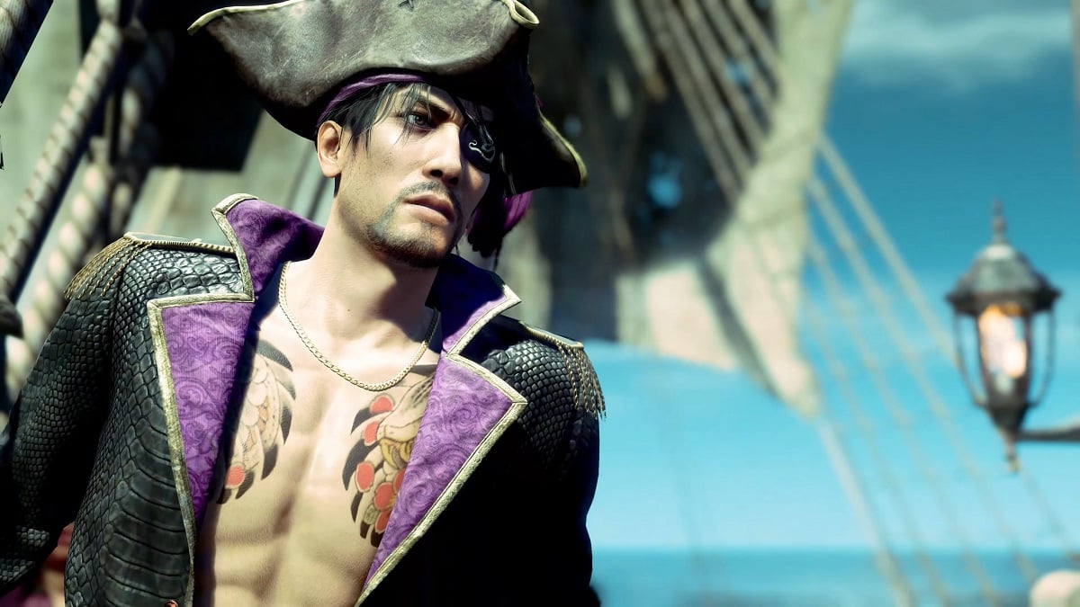 Like a Dragon: Pirate Yakuza in Hawaii casts Majima as a pirate and I’m speechless