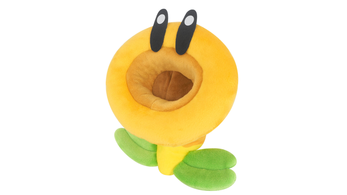 Those horrid talking flowers from Super Mario Wonder are being immortalized in plush form