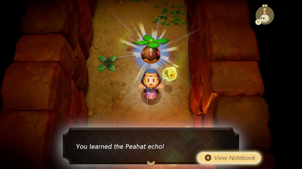 Cómo encontrar el Peahat Echo al principio de Legend of Zelda Echoes of Wisdom