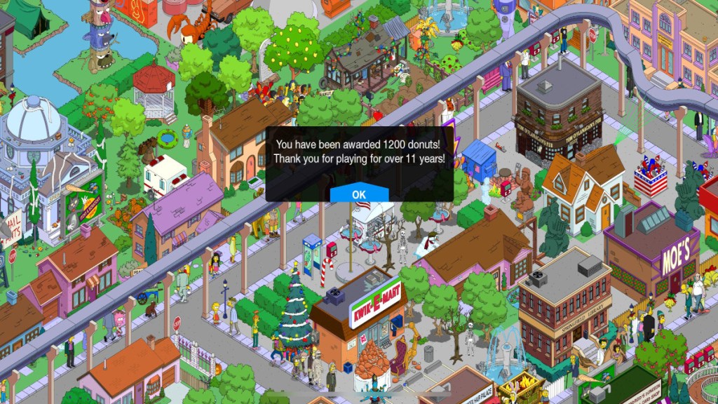 Los Simpson Tapped Out llegará a su fin en enero