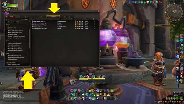 Patron Crafting Orders in WoW: The War Within