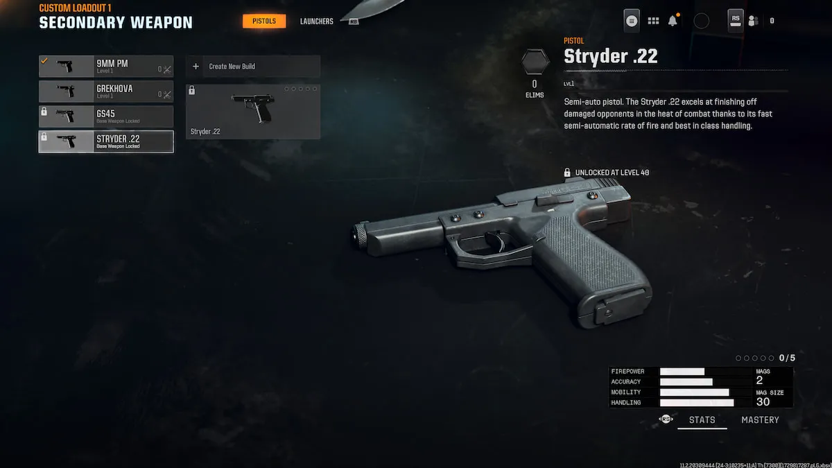 Stryder .22