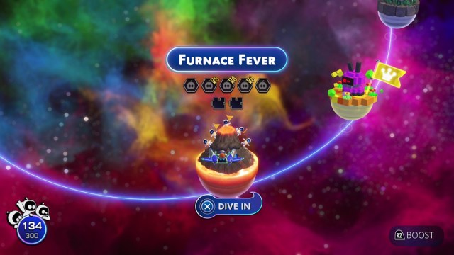 astro bot - batthouse battle lost galaxy location - furnace fever unlocked