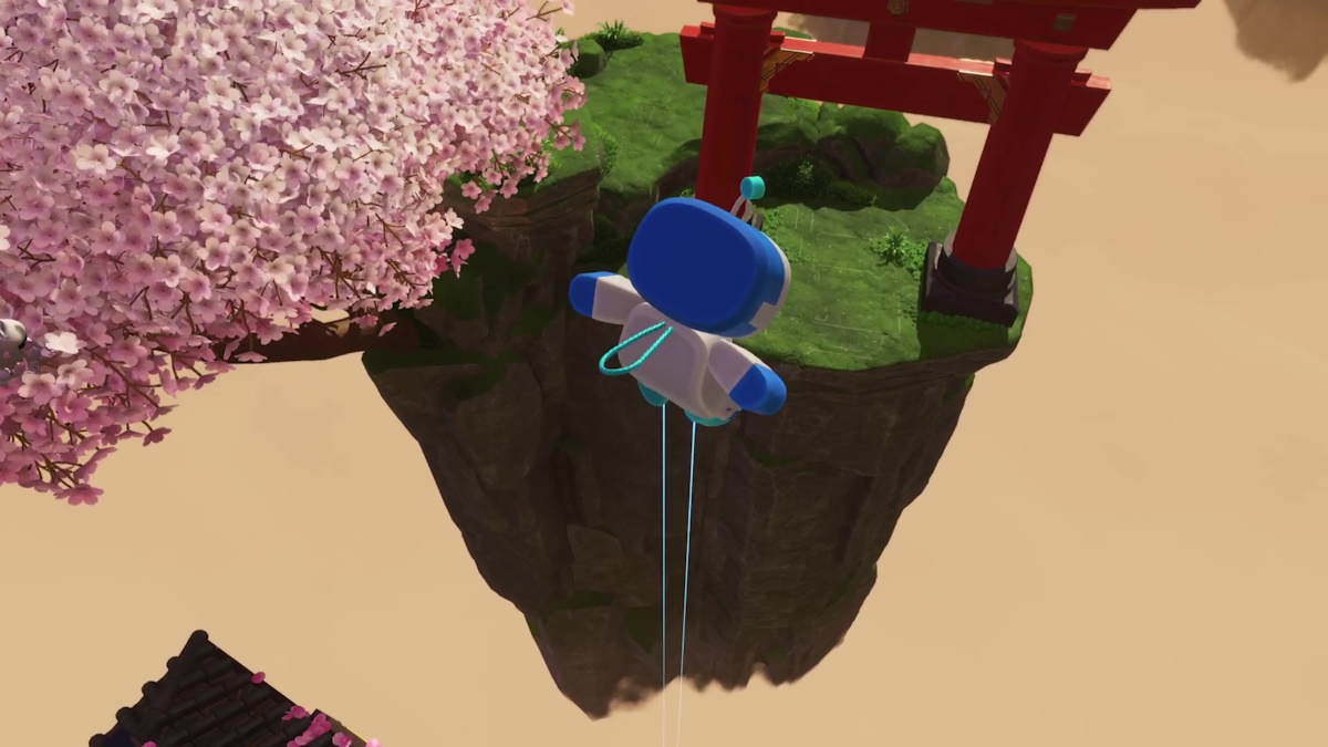 astro bot - batthouse battle lost galaxy location - torii gate jump