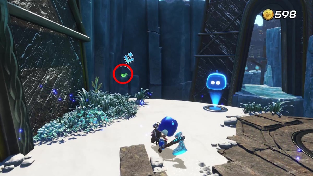 astro bot - where to find all hidden ravens - sixth raven