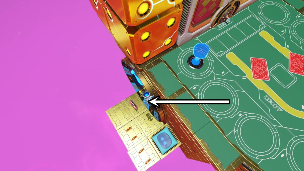 Todos los coleccionables de Slo-Mo Casino en Astro Bot