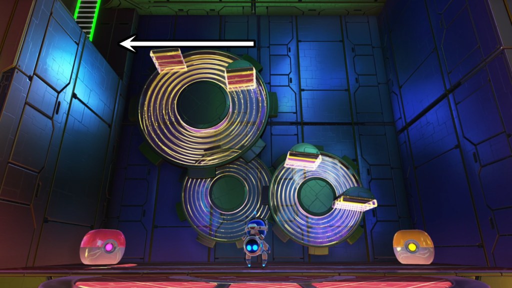 Todos los coleccionables de Slo-Mo Casino en Astro Bot