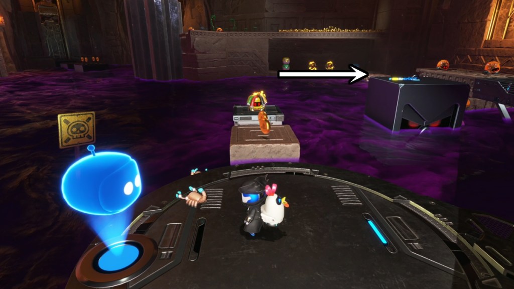 All Trapped in Time collectibles in Astro Bot