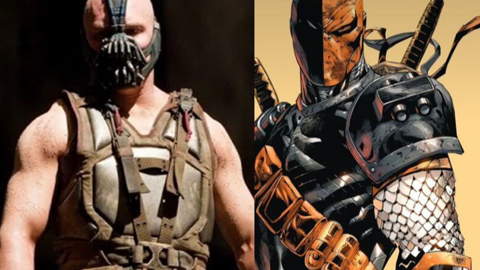 Bane and Deathstroke