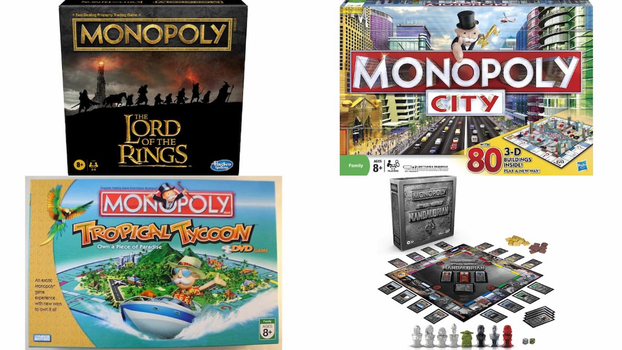 Las mejores ediciones de Monopoly para desangrar a tu familia